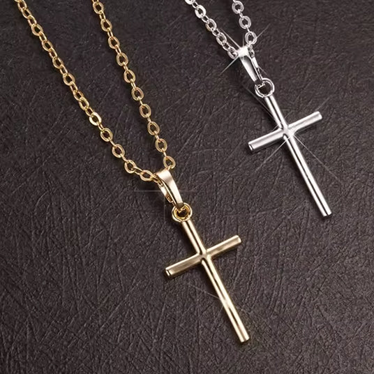 Collier argenté ou doré
