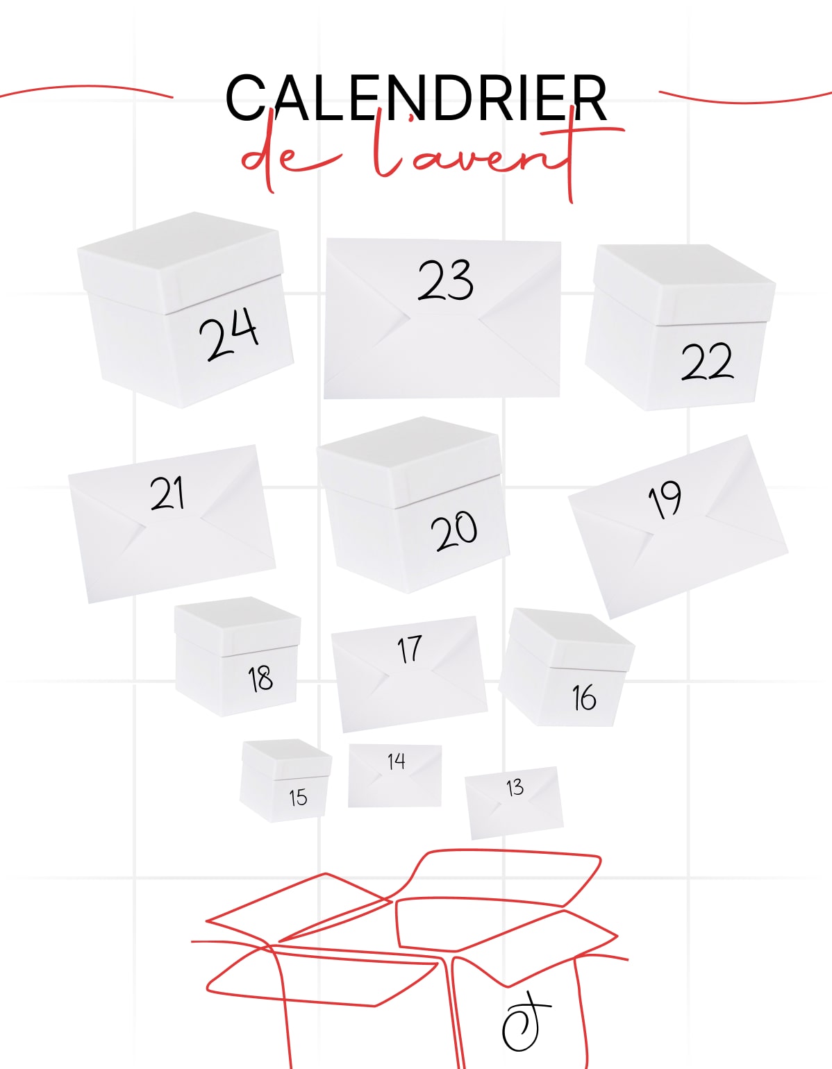 Calendrier de l'avent chrétien