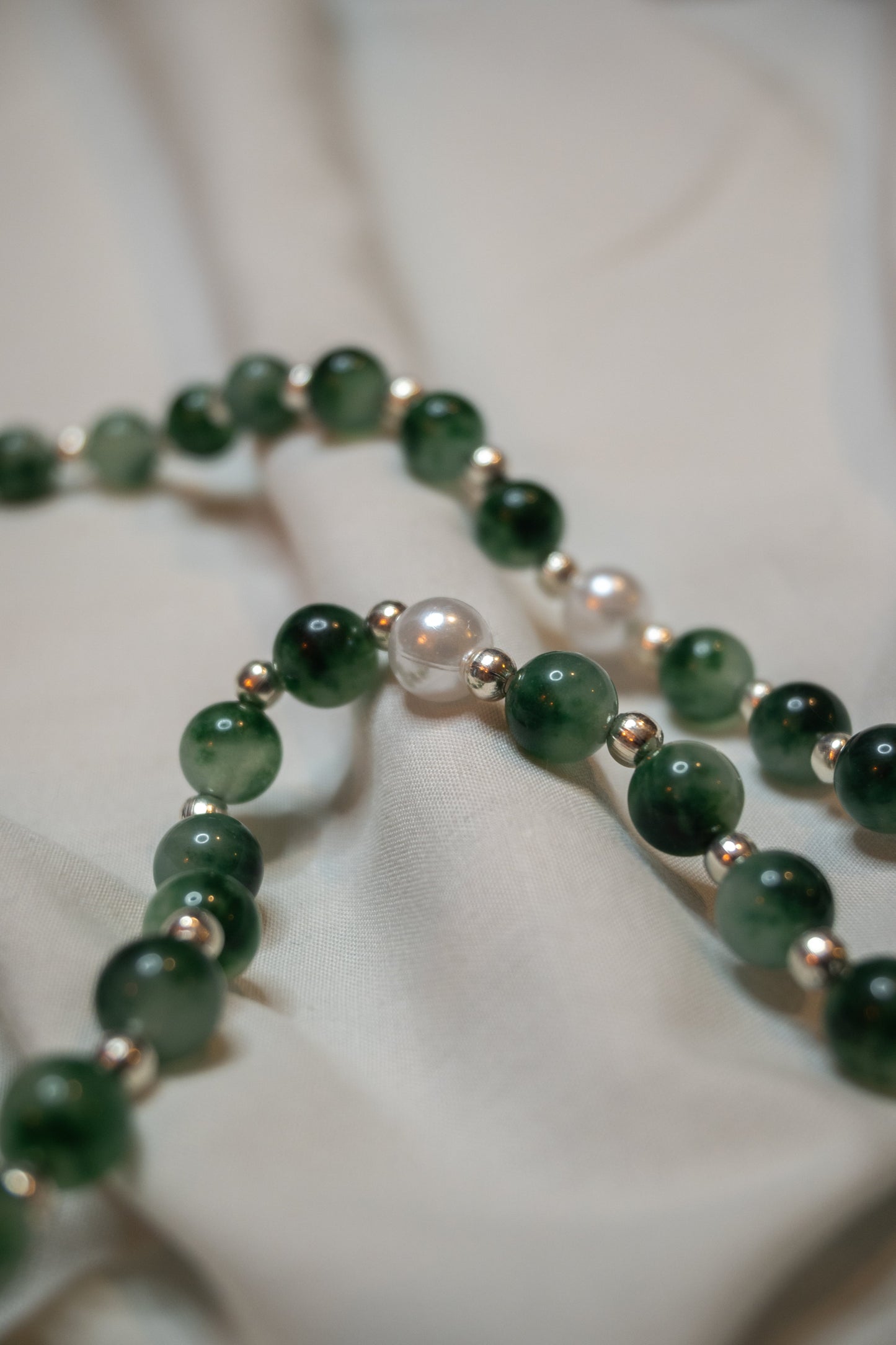 Chapelet - Vert & Argent