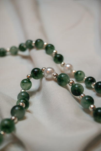 Chapelet - Vert & Argent