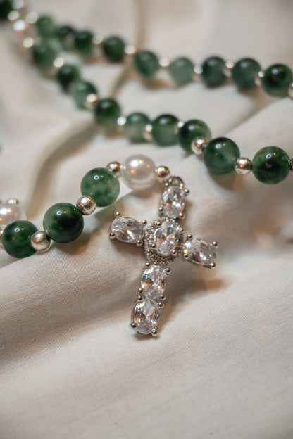 Chapelet - Vert & Argent