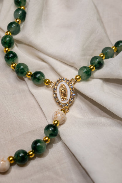Chapelet Vert & Doré